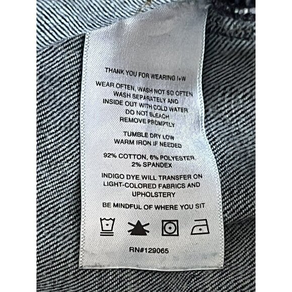 Imogene + Willie  Womens  Sz 24 Dark Wash Mid Rise Denim Straight Leg Jeans - Picture 6 of 9